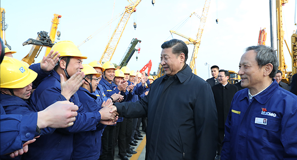 中共中央总书记、国家主席、中央军委主席习近平亲临三亿体育集团考察调研